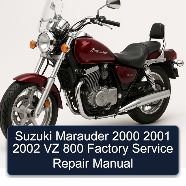 Suzuki Marauder 2000 2001 2002 VZ 800 Factory Service Repair Manual