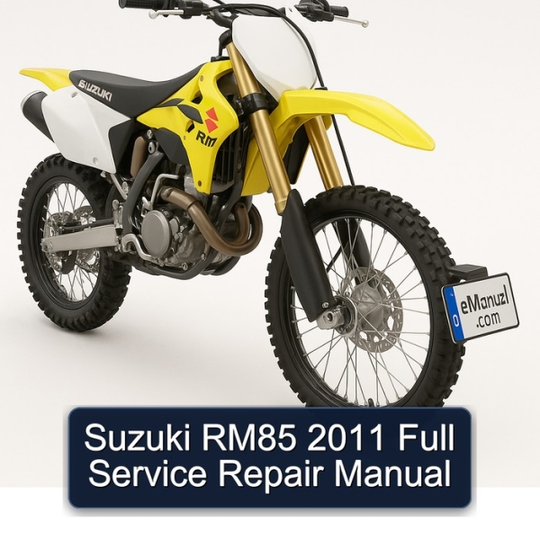 Suzuki RM85 2011 Full Service Repair Manual