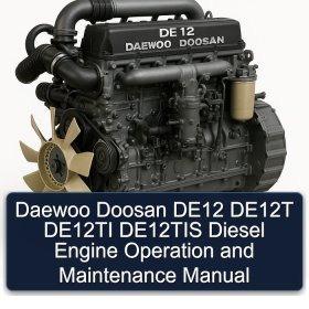 Daewoo Doosan DE12 DE12T DE12TI DE12TIS Diesel Engine Operation and Maintenance Manual