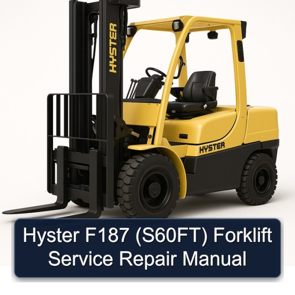 Hyster F187 (S60FT) Forklift Service Repair Manual