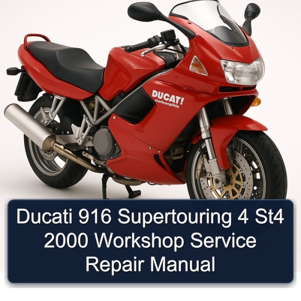 Ducati 916 Supertouring 4 St4 2000 Workshop Service Repair Manual