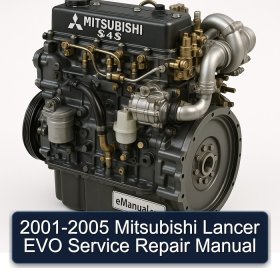 2001-2005 Mitsubishi Lancer EVO Service Repair Manual
