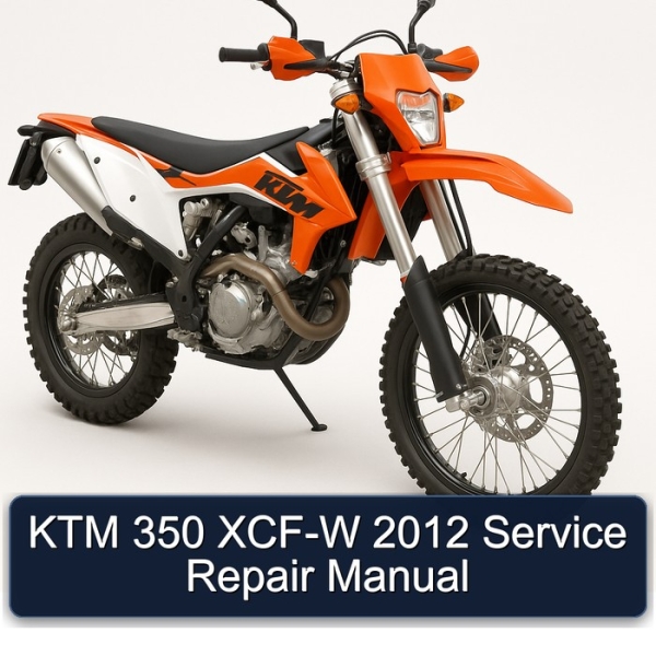 KTM 350 XCF-W 2012 Service Repair Manual