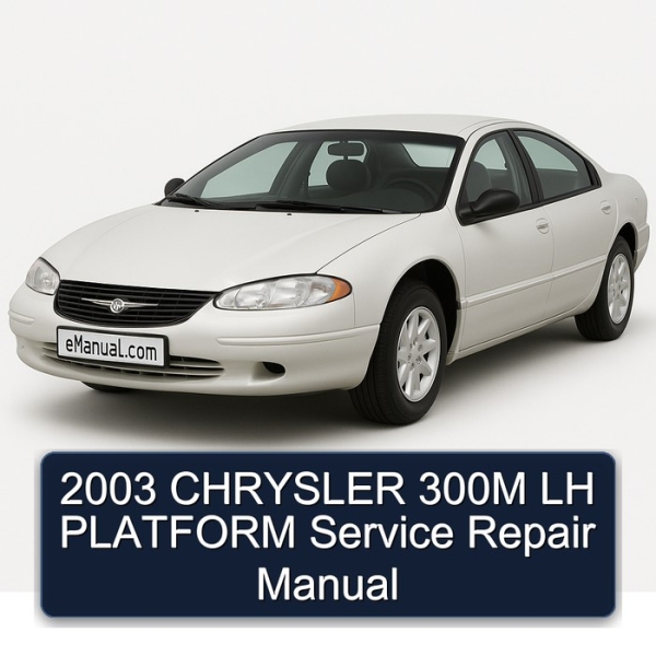2003 CHRYSLER 300M LH PLATFORM Service Repair Manual