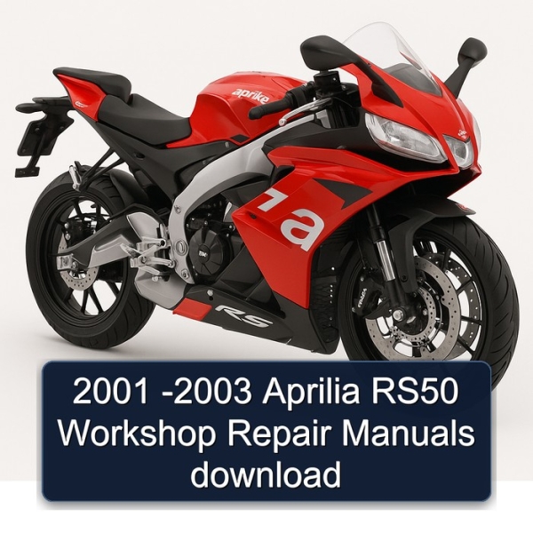 2001 -2003 Aprilia RS50 Workshop Repair Manuals download