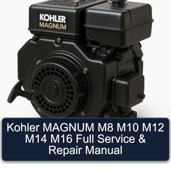 Kohler MAGNUM M8 M10 M12 M14 M16 Full Service & Repair Manual