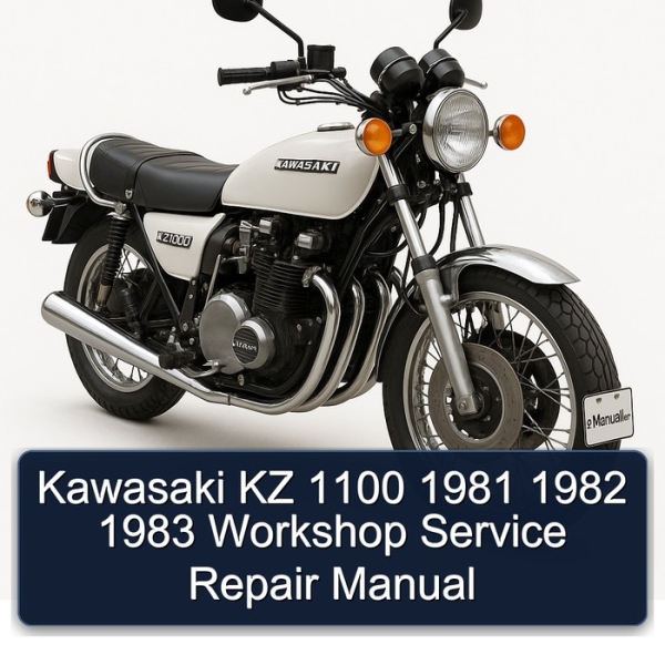 Kawasaki KZ 1100 1981 1982 1983 Workshop Service Repair Manual