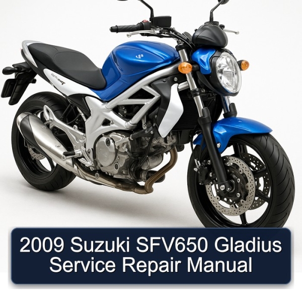 2009 Suzuki SFV650 Gladius Service Repair Manual