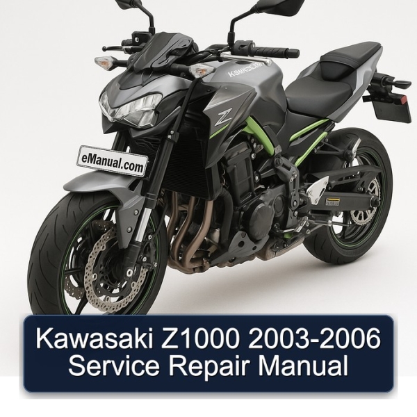 Kawasaki Z1000 2003-2006 Service Repair Manual