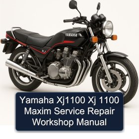 Yamaha Xj1100 Xj 1100 Maxim Service Repair Workshop Manual
