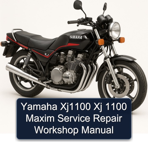 Yamaha Xj1100 Xj 1100 Maxim Service Repair Workshop Manual