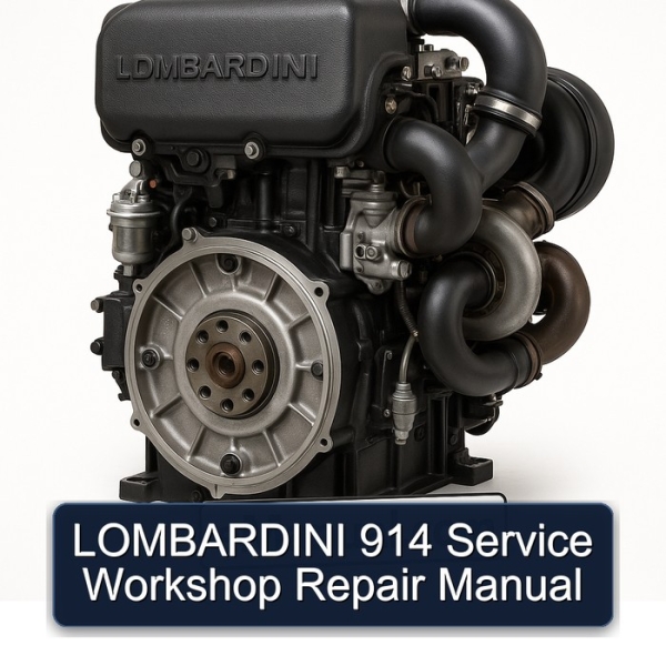 LOMBARDINI 914 Service Workshop Repair Manual