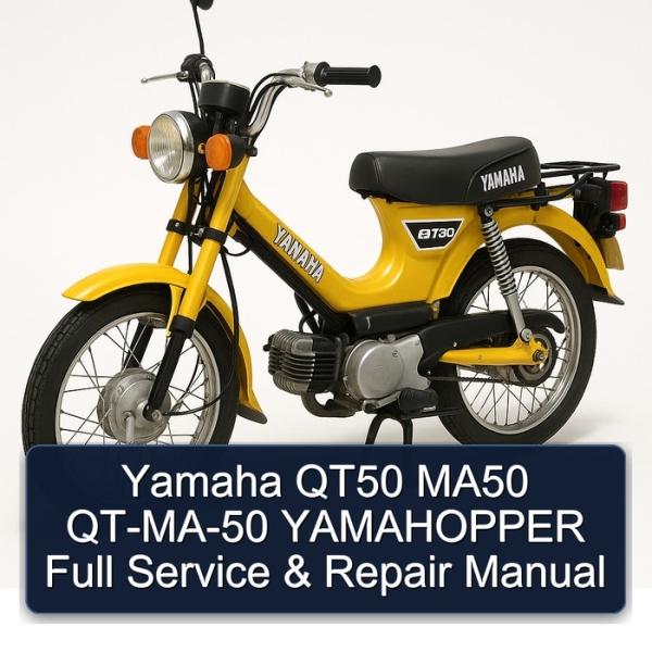 Yamaha QT50 MA50 QT-MA-50 YAMAHOPPER Full Service & Repair Manual