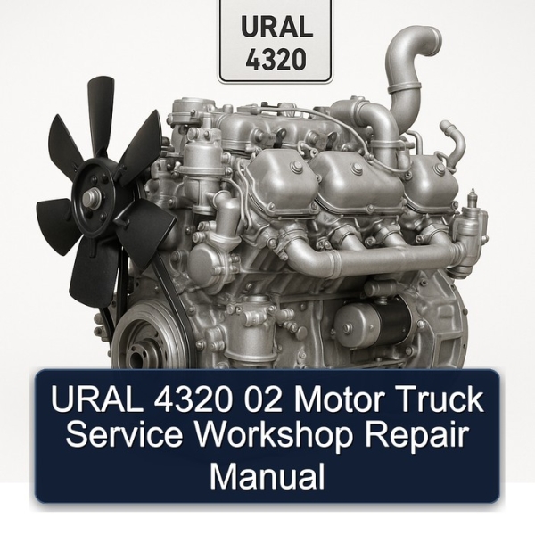 URAL 4320 02 Motor Truck Service Workshop Repair Manual