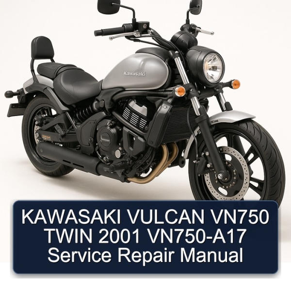 KAWASAKI VULCAN VN750 TWIN 2001 VN750-A17 Service Repair Manual