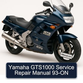 Yamaha GTS1000 Service Repair Manual 93-ON