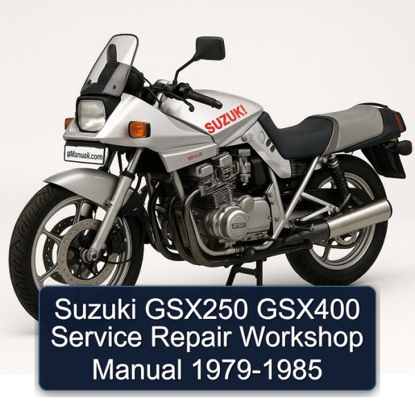 Suzuki GSX250 GSX400 Service Repair Workshop Manual 1979-1985