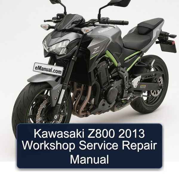 Kawasaki Z800 2013 Workshop Service Repair Manual