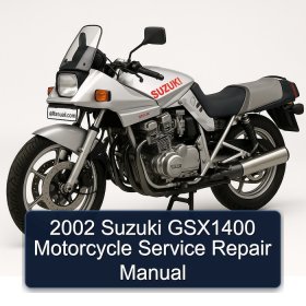 2002 Suzuki GSX1400 Motorcycle Service Repair Manual