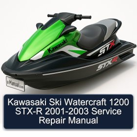 Kawasaki Ski Watercraft 1200 STX-R 2001-2003 Service Repair Manual