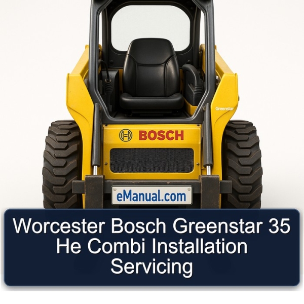 Worcester Bosch Greenstar 35 He Combi Installation Servicing