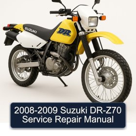 2008-2009 Suzuki DR-Z70 Service Repair Manual