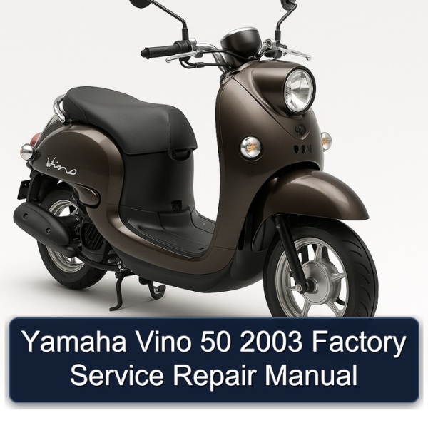 Yamaha Vino 50 2003 Factory Service Repair Manual