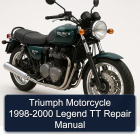 Triumph Motorcycle 1998-2000 Legend TT Repair Manual