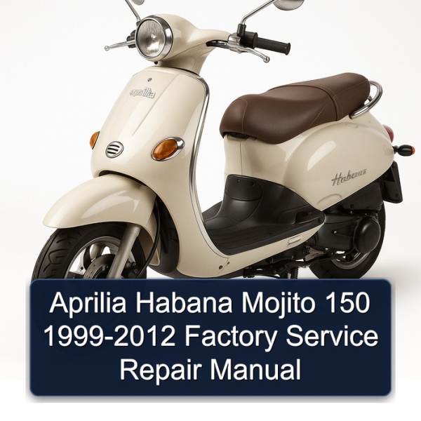 Aprilia Habana Mojito 150 1999-2012 Factory Service Repair Manual