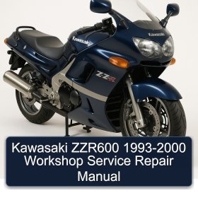Kawasaki ZZR600 1993-2000 Workshop Service Repair Manual