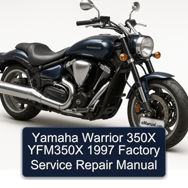 Yamaha Warrior 350X YFM350X 1997 Factory Service Repair Manual