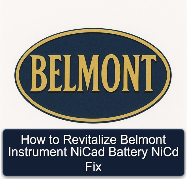 How to Revitalize Belmont Instrument NiCad Battery NiCd Fix
