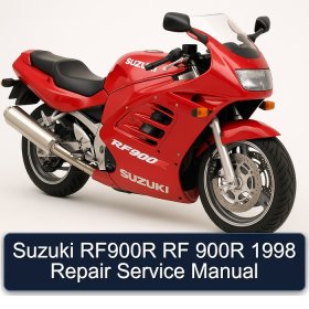 Suzuki RF900R RF 900R 1998 Repair Service Manual