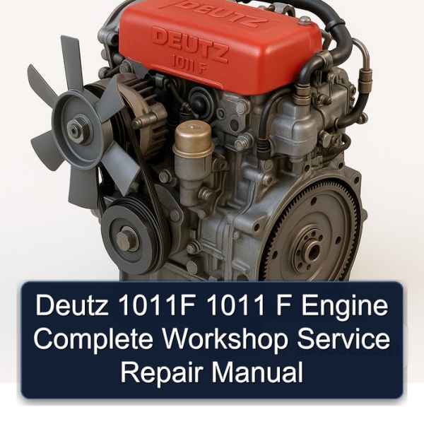 Deutz 1011F 1011 F Engine Complete Workshop Service Repair Manual