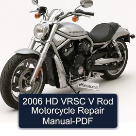 2006 HD VRSC V Rod Motorcycle Repair Manual-PDF