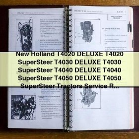 New Holland T4020 to T4050 Tractors Service Repair Manual