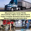 Mitsubishi Fuso Canter FEC52 FEC72 FEC92 FGB72 Truck With 4P10-T5 Engine Complete Workshop Service Repair Manual 2012-2016