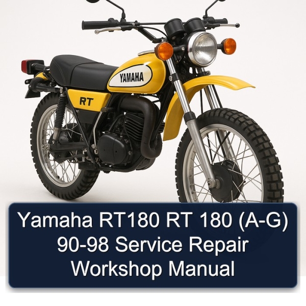 Yamaha RT180 RT 180 (A-G) 90-98 Service Repair Workshop Manual
