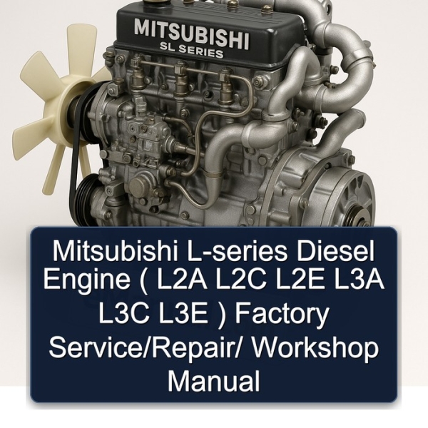 Mitsubishi L-series Diesel Engine ( L2A L2C L2E L3A L3C L3E ) Factory Service/Repair/ Workshop Manual