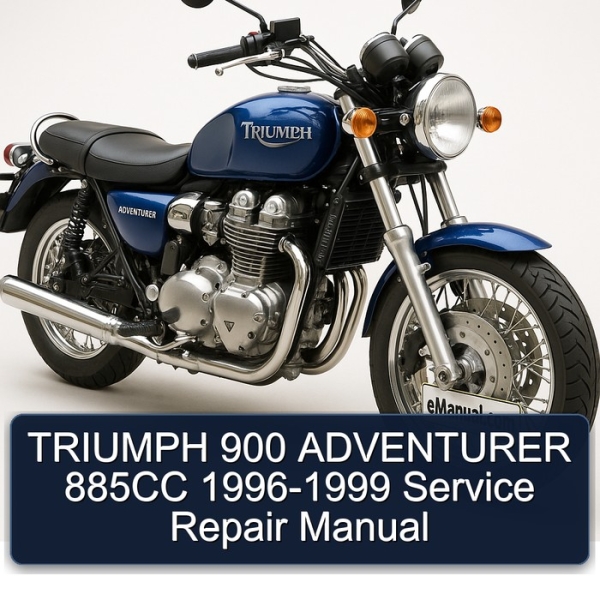 TRIUMPH 900 ADVENTURER 885CC 1996-1999 Service Repair Manual