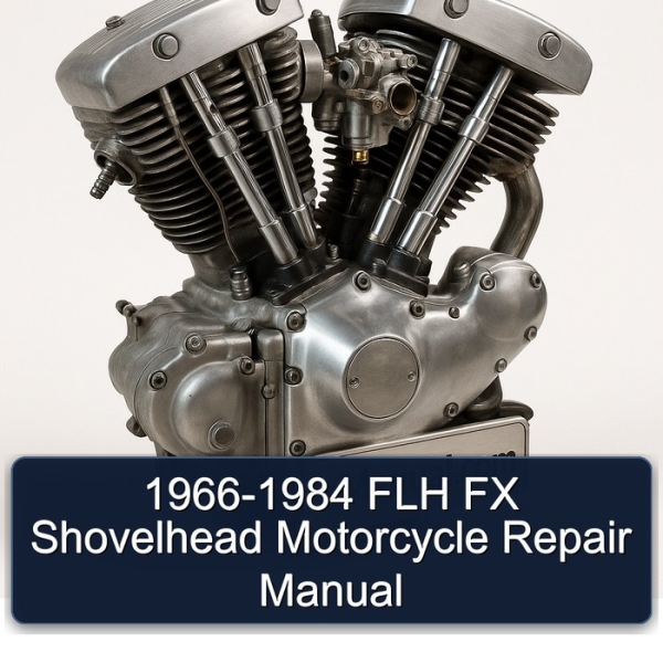 1966-1984 FLH FX Shovelhead Motorcycle Repair Manual