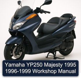 Yamaha YP250 Majesty 1995 1996-1999 Workshop Manual