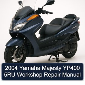 2004 Yamaha Majesty YP400 5RU Workshop Repair Manual