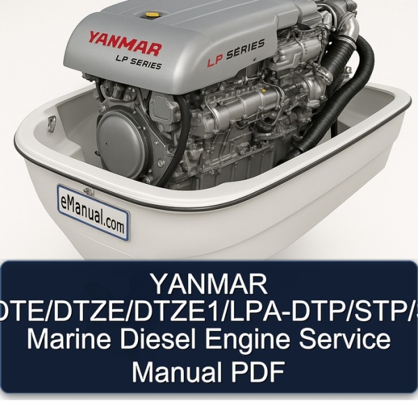 YANMAR 6LP-DTE/DTZE/DTZE1/LPA-DTP/STP/STZE Marine Diesel Engine Service Manual PDF
