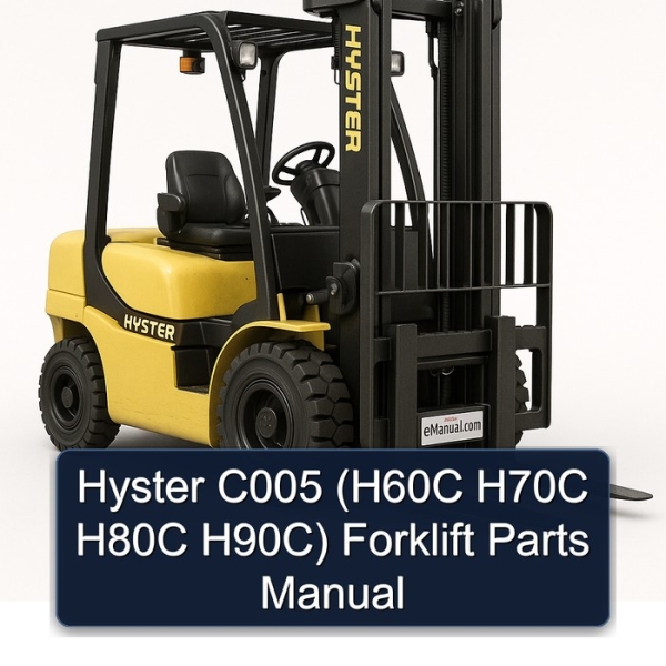 Hyster C005 (H60C H70C H80C H90C) Forklift Parts Manual