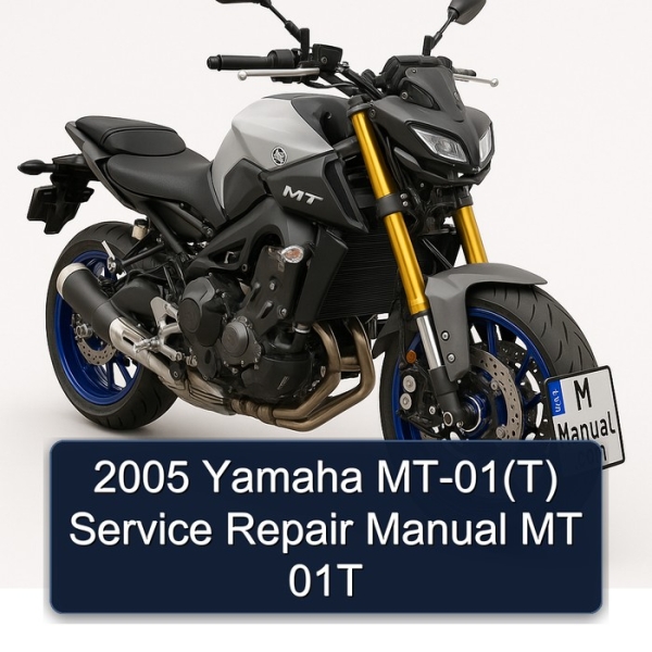 2005 Yamaha MT-01(T) Service Repair Manual MT 01T