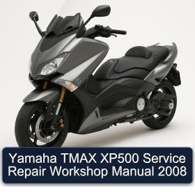 Yamaha TMAX XP500 Service Repair Workshop Manual 2008