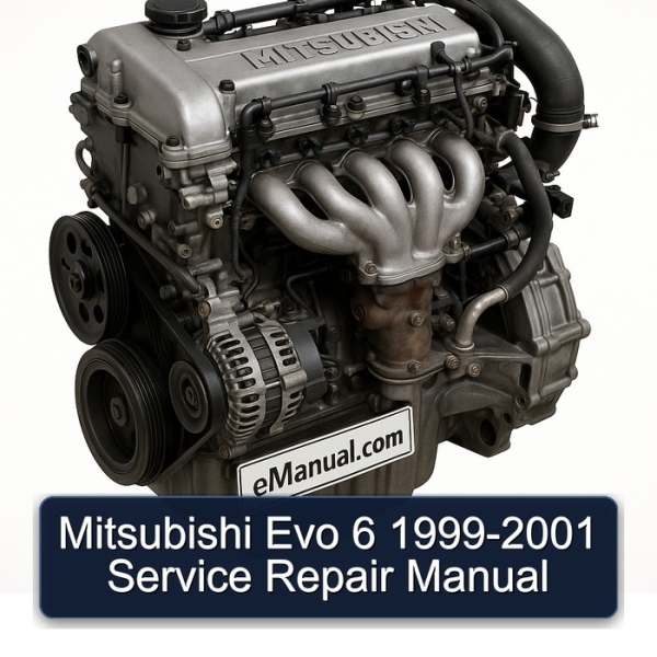 Mitsubishi Evo 6 1999-2001 Service Repair Manual