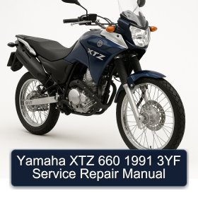 Yamaha XTZ 660 1991 3YF Service Repair Manual