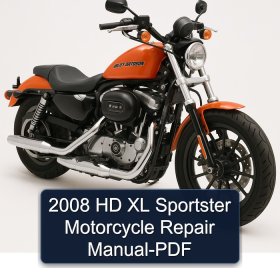 2008 HD XL Sportster Motorcycle Repair Manual-PDF